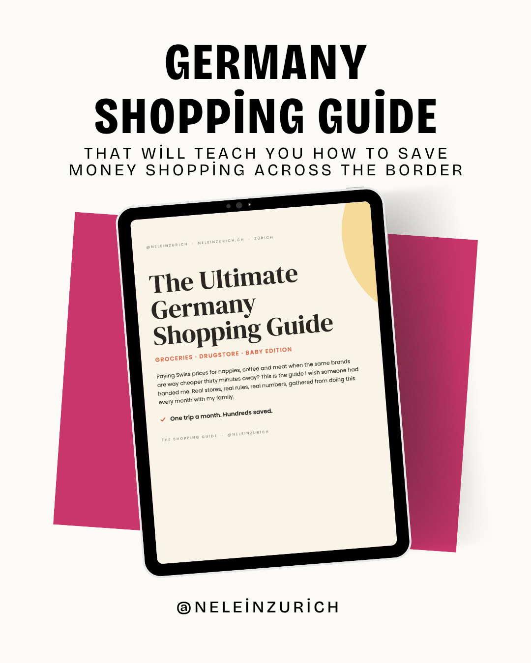 Cover of the Ultimate Germany Shopping Guide